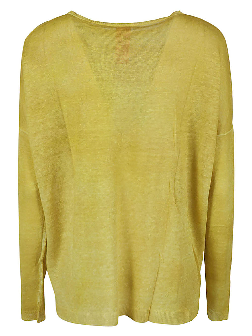 Alessandro Aste Yellow Sweater for Women - Soft & Stylish Knit Pullover - Perfect for Casual Outfits & Fall Layering
