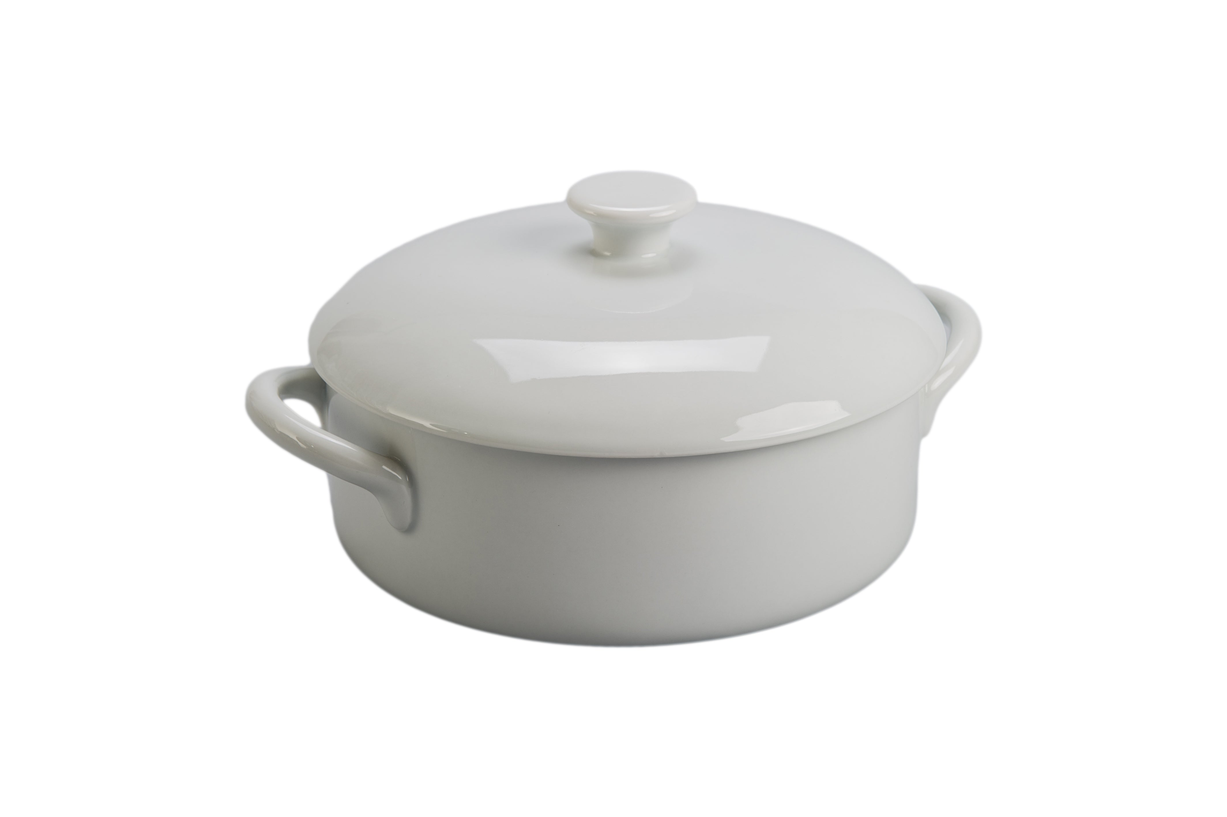 Taos 2.25 Quart Round Covered Casserole Dish - Oven Safe Stoneware for Baking, Serving & Entertaining - Perfect for Casseroles, Soups & Side Dishes