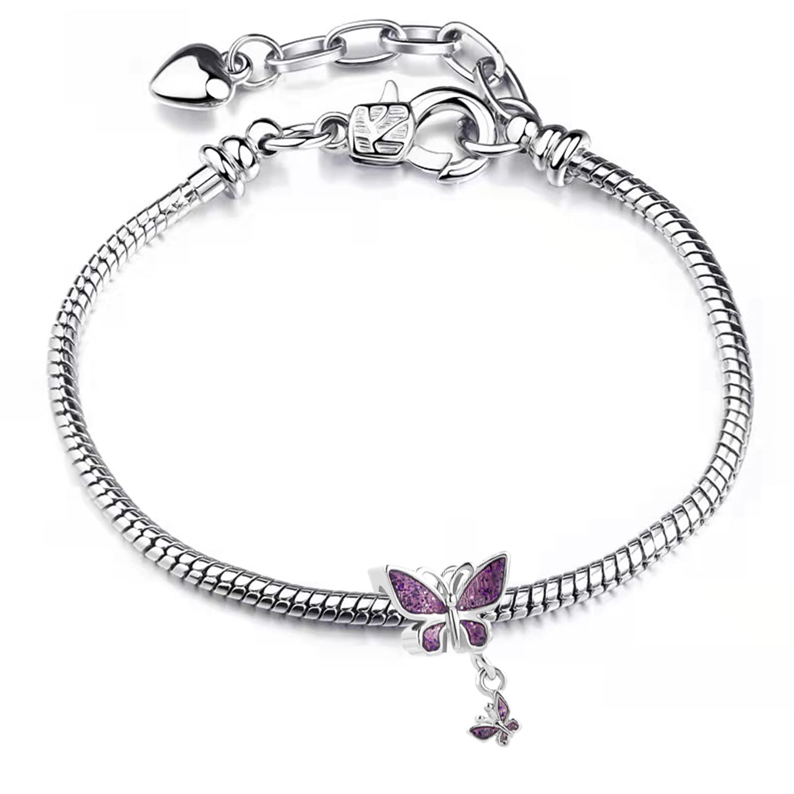 Sparkling Butterfly Charm for Pandora Bracelets - Elegant & Dainty Jewelry Gift for Women - Perfect for Birthdays, Anniversaries & Special Occasions
