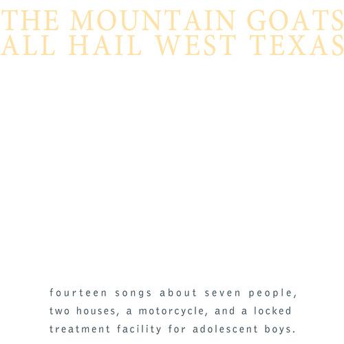 All Hail West Texas Vinyl LP Record - Limited Edition Indie Folk Album by The Mountain Goats - Perfect for Record Collectors & Music Lovers (Home Listening, Gift Idea, Vinyl Enthusiasts)