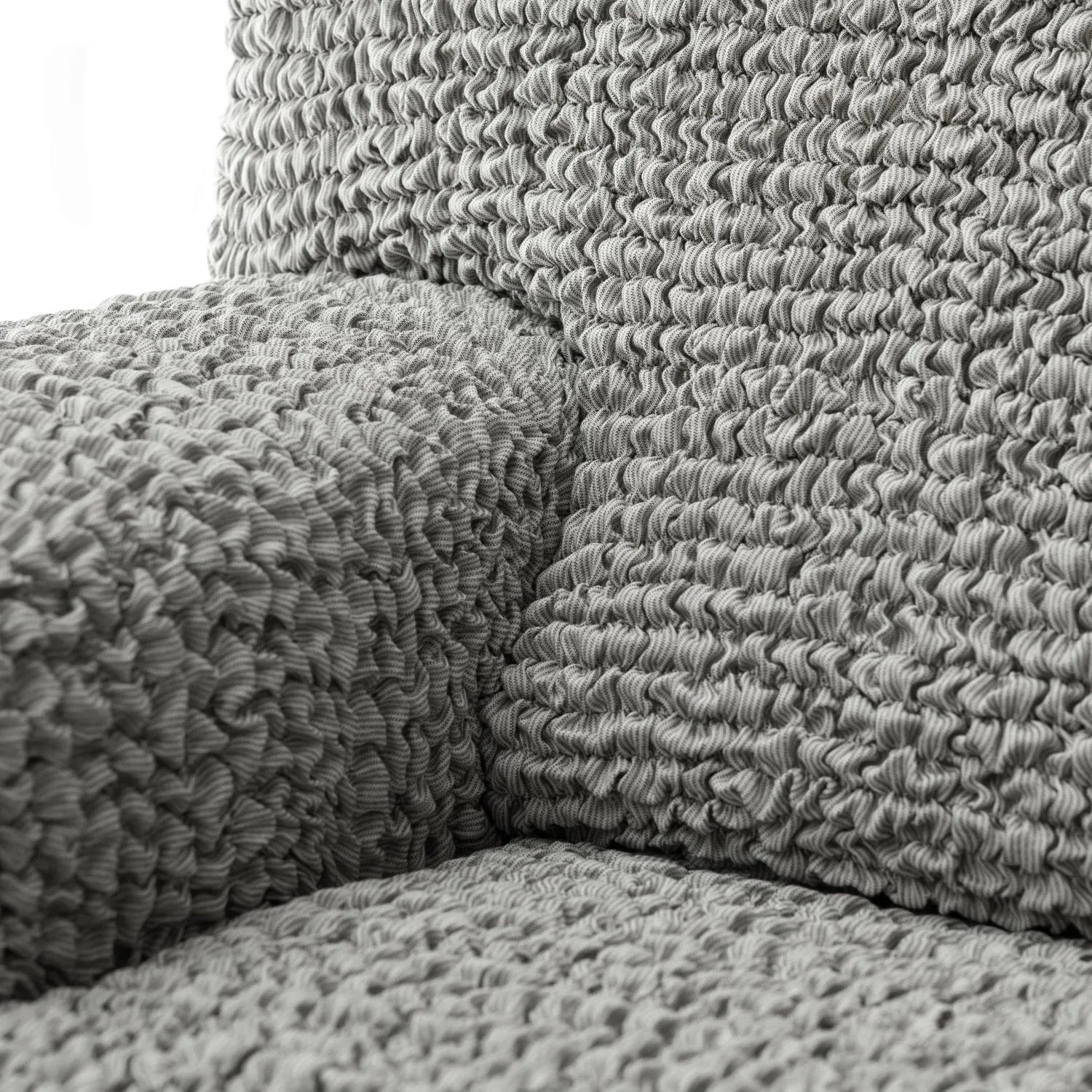 2 Seater Loveseat Slipcover - Mille Righe Collection | Sofa Protector for Living Room, Bedroom & Office | Washable & Durable Furniture Cover