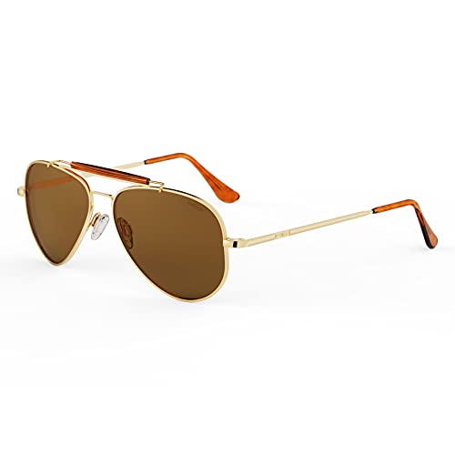 23k Gold / American Tan Polarized 57mm