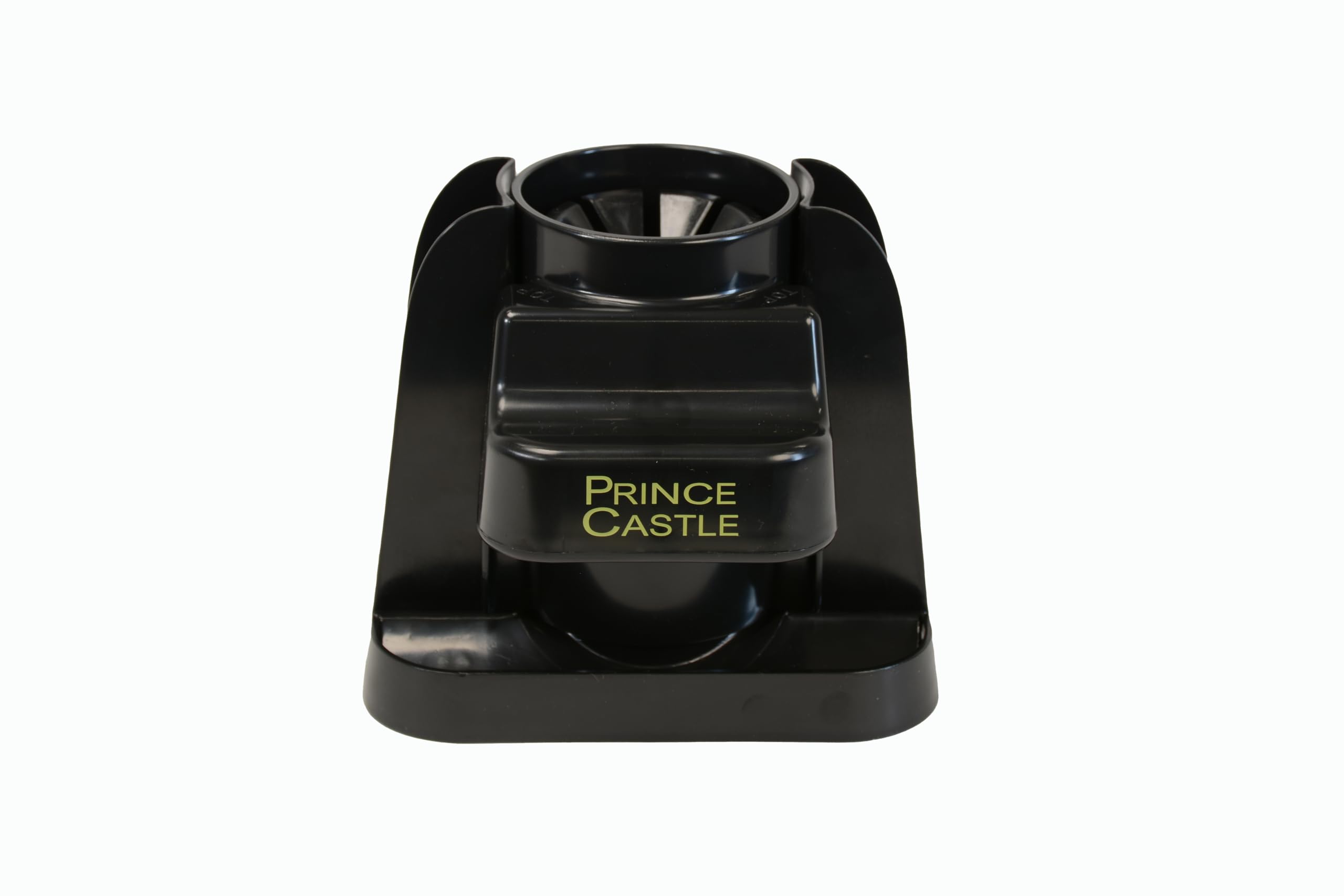 Prince Castle 8-Section Citrus Saber - Professional Lime & Lemon Cutter for Commercial Kitchens, Restaurants, Bars & Home Use - Heavy Duty Fruit Slicer with 8 Wedges (Black) - Perfect for Cocktail Garnishes, Juice Bars & Food Presentation