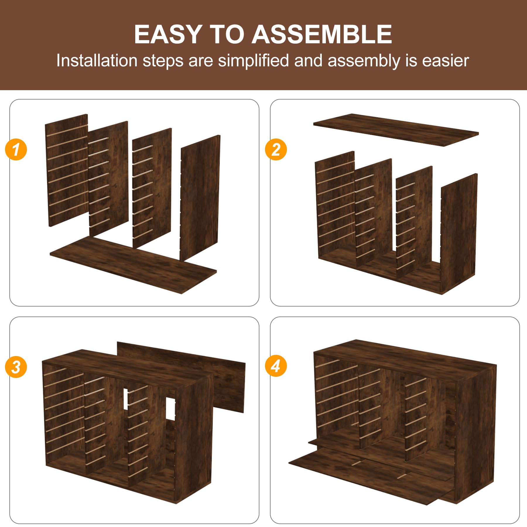 TQVAI 27-Slot Wooden Mail Sorter Organizer - Classroom & Home Office Desktop File Organizer with Antique Finish | Perfect for Letters, Bills, Documents, and Paper Storage in Schools, Offices, and Workspaces