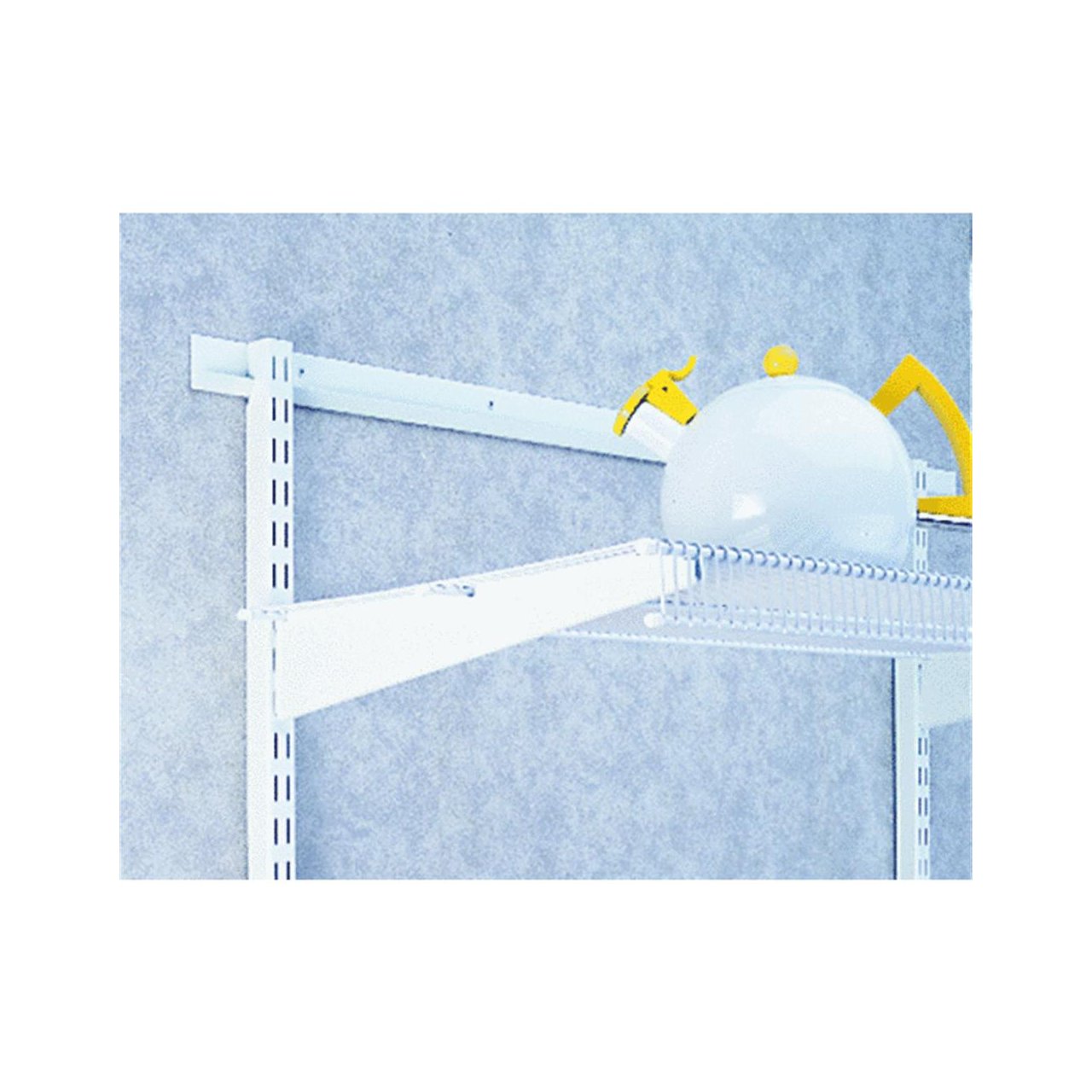 FreedomRail Closet System 80-inch White - Adjustable Closet Organizer for Bedroom, Walk-in Closet & Storage Organization
