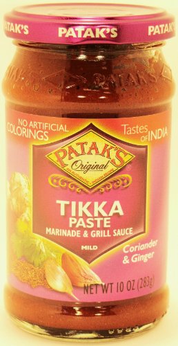 Authentic Patak's Tikka Masala Curry Paste - 10 oz Jar (Pack of 6) | Indian Cooking Sauce for Chicken, Vegetables & Rice | Perfect for Home Cooking, Meal Prep & Dinner Parties