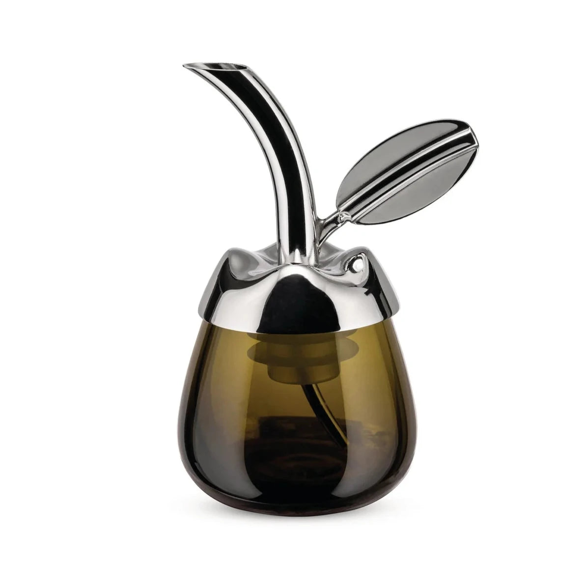 Alessi Premium Olive Oil Taster with Stainless Steel Pourer - Perfect for Tasting, Cooking & Gourmet Kitchen Use