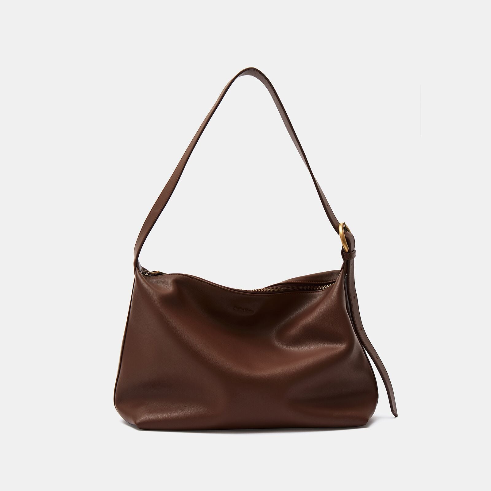 Genuine Leather Shoulder Bag for Women - Large Capacity Crossbody Purse with Adjustable Strap - Perfect for Work, Travel & Everyday Use