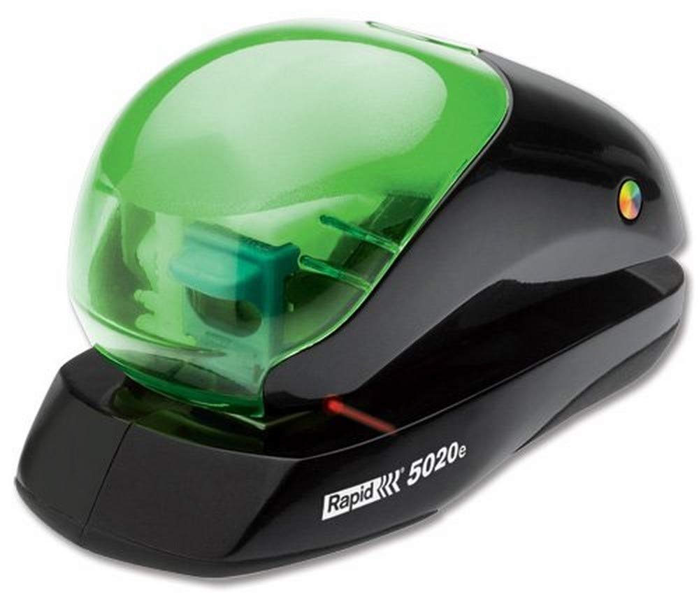 Rapid 5020e Electric Stapler - 3-Way Stapling, Includes 1500 No.10 Staples (Ref 23290700) | Perfect for Office, Home & Craft Projects