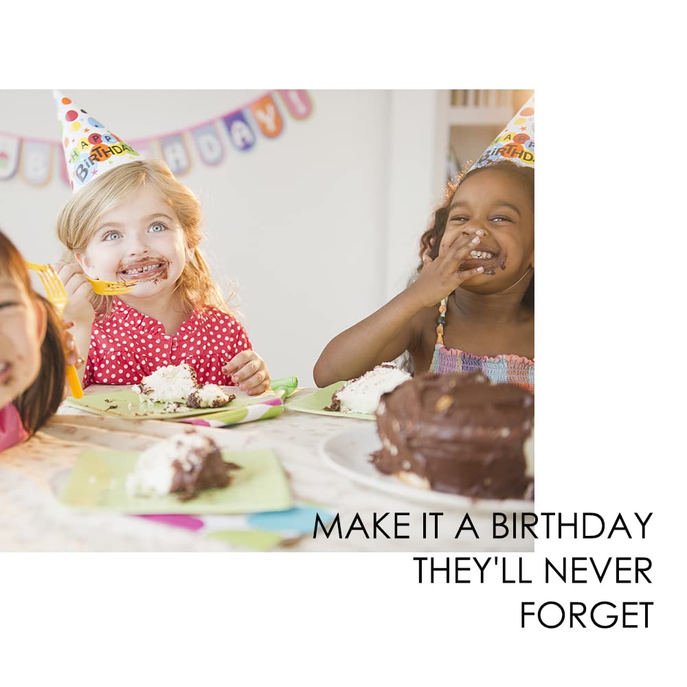 Magical Unicorn Birthday Party Invitation Cards - 20 Premium Invites with Envelopes for Girls' Birthday Celebrations, Unicorn Theme Party Supplies, Rainbow Decorations - Perfect for Kids' Birthday Parties, Baby Showers & Special Events (DLM220)
