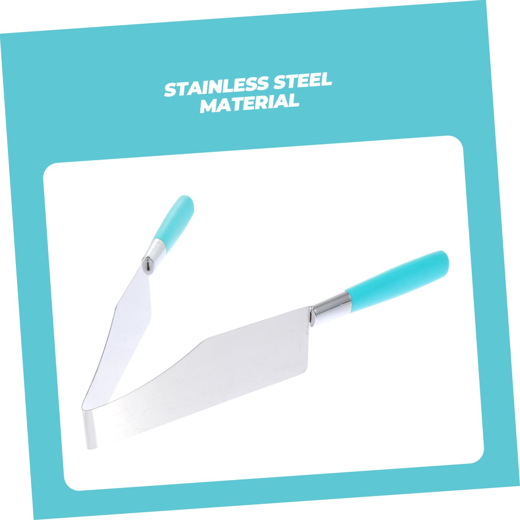 DOITOOL 2-Piece Stainless Steel Cake Slicer Set - Professional Cake Server, Pie Knife & Pastry Divider for Wedding, Birthday Parties & Bakery Use