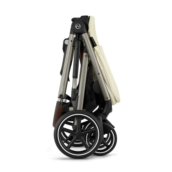 Gazelle S 2 Convertible Stroller - Lightweight Travel Stroller for Toddlers & Infants, Seashell Beige | Perfect for Air Travel, Shopping & Everyday Use