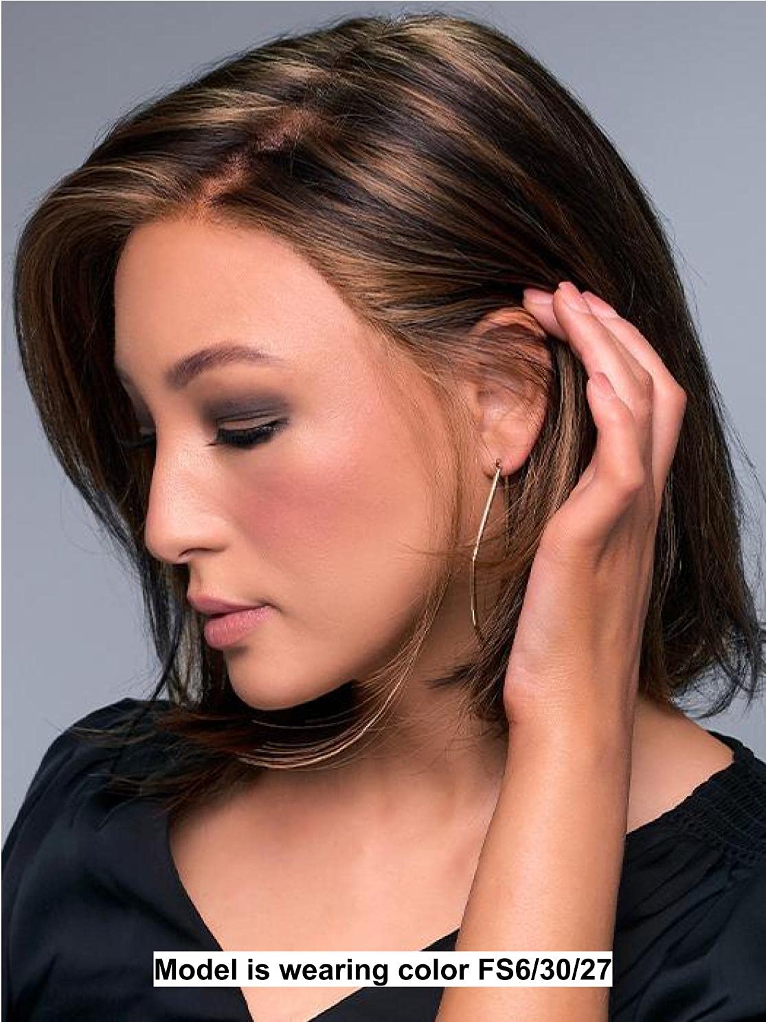 Jon Renau Cameron Lite Synthetic Wig Bundle - 4 Items (101F48T Color) with Christy's Wigs Q&A Booklet, BeautiMark Shampoo & Wide Tooth Comb - Perfect for Daily Wear, Cosplay & Hair Loss Solutions