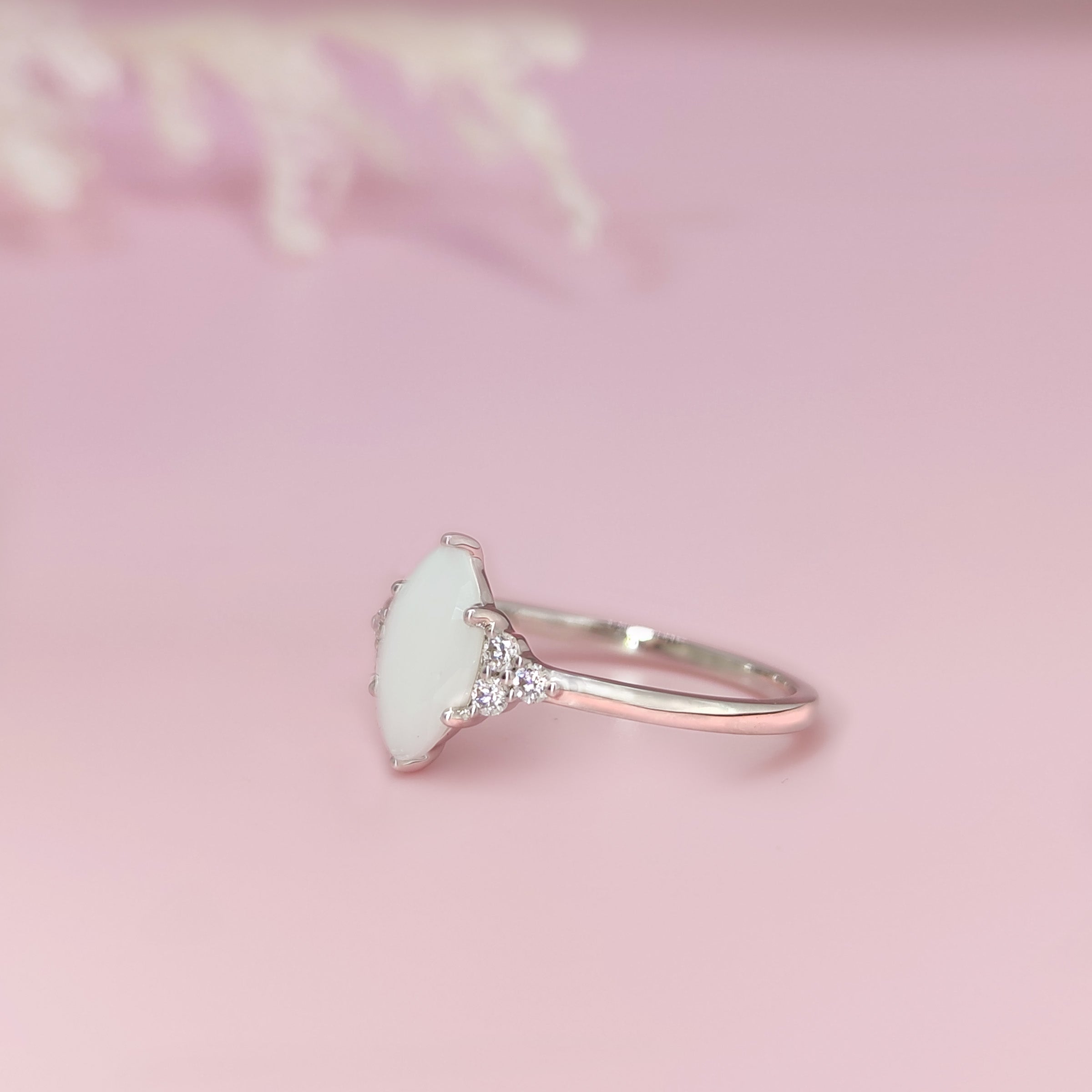 Blessing Beam Breastmilk Ring - Sterling Silver Keepsake Jewelry for Nursing Moms - Perfect for Mother's Day, Baby Shower Gifts & Breastfeeding Mementos