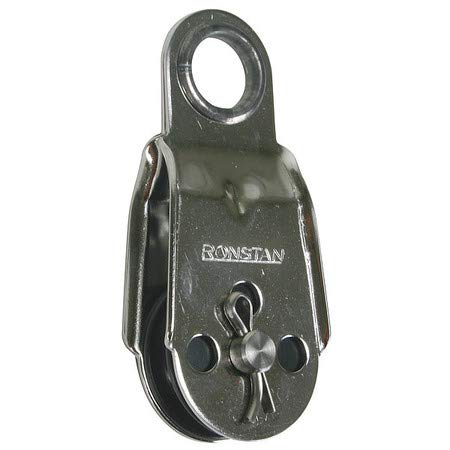 Heavy Duty Pulley Block with Wire Rope & Fixed Eye - 990 lb Capacity (6 Pack) - Perfect for Construction, Rigging, and Outdoor Lifting Projects