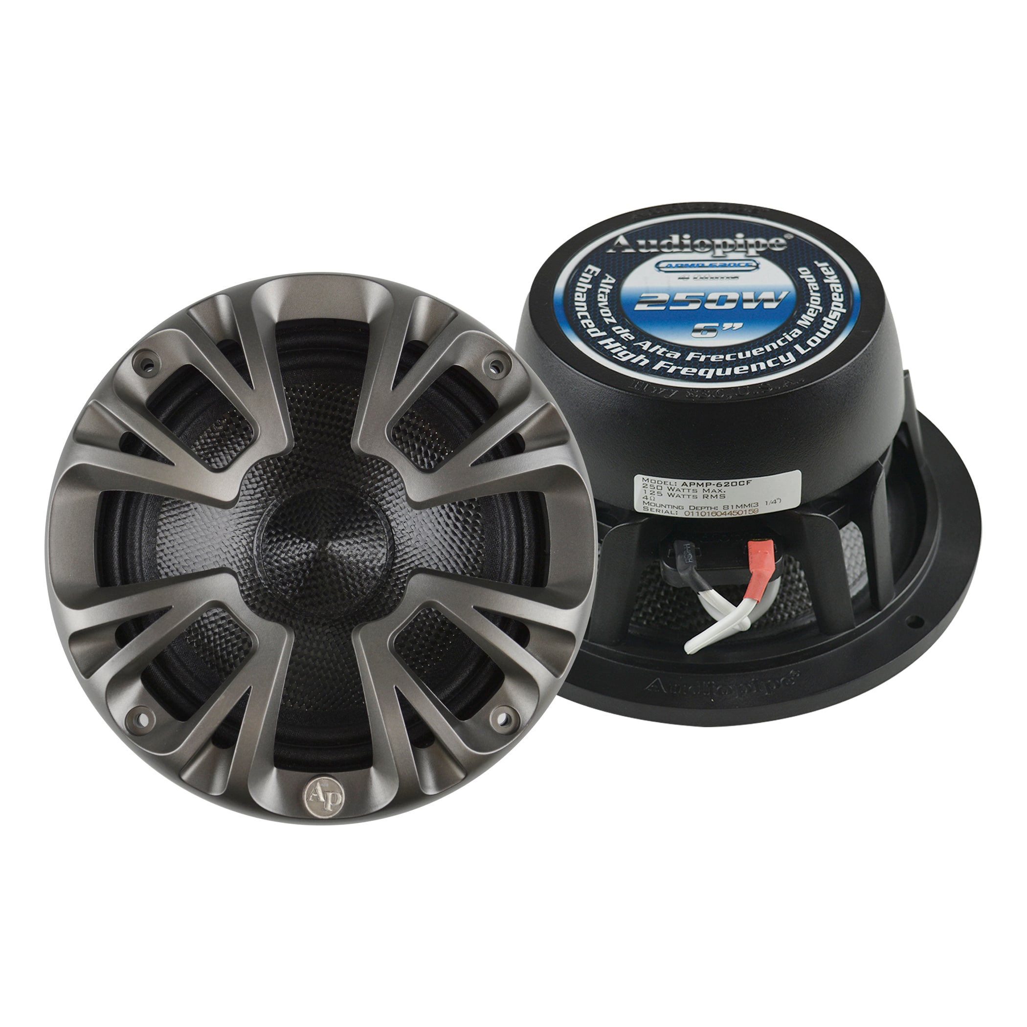 APMP 620CF 250 Watts 6.5