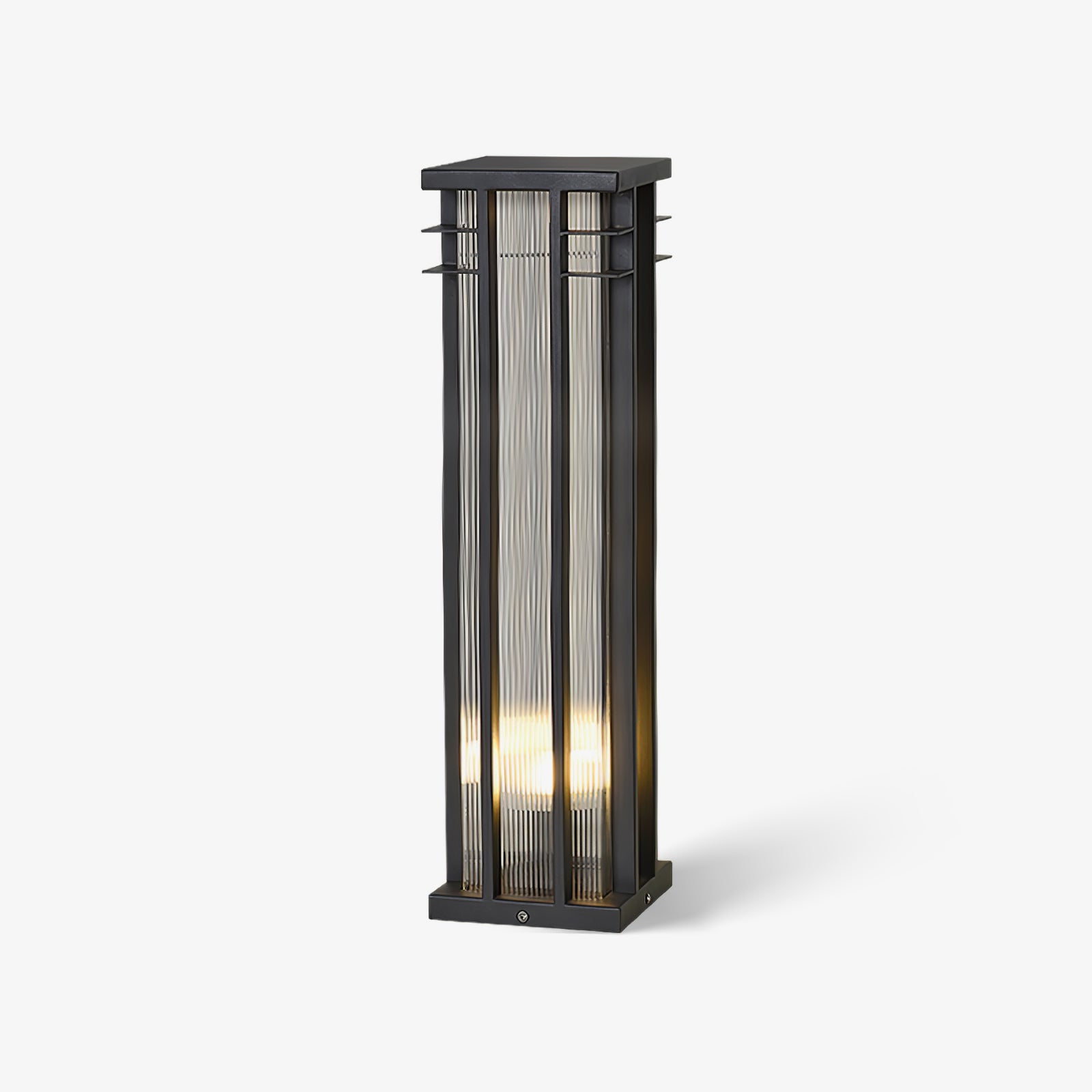 Dual Axis Outdoor Post Lamp - Adjustable Solar Powered Light for Garden, Patio, and Driveway - Perfect for Landscape Lighting and Security