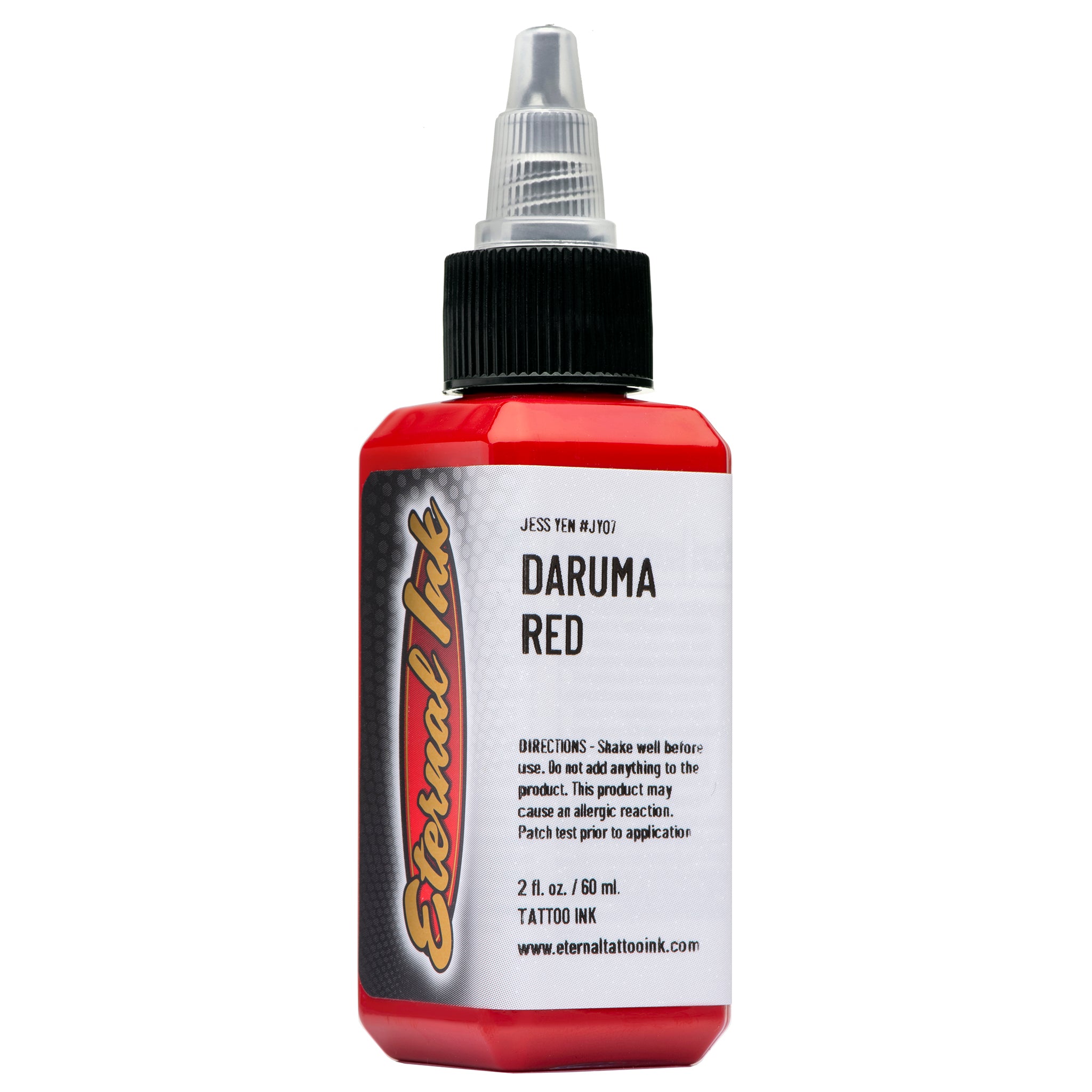 Eternal Jess Yen Daruma Red Ink 2oz - Premium Japanese Calligraphy Ink for Sumi-e Painting, Brush Writing & Art Projects