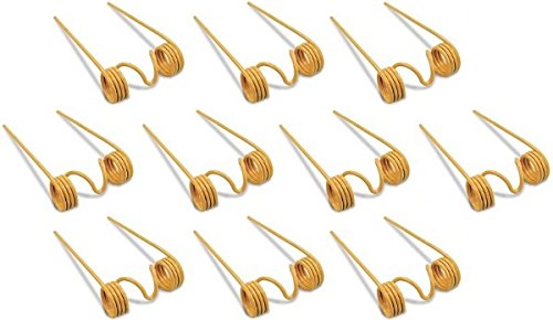 10 Pack Hay Rake Teeth Replacement for Ford & New Holland 116 460 461 467 472 474 488 492 Models - Compatible with 76517 & 76517-A - Durable Farm Equipment Parts for Hay Baling & Field Maintenance