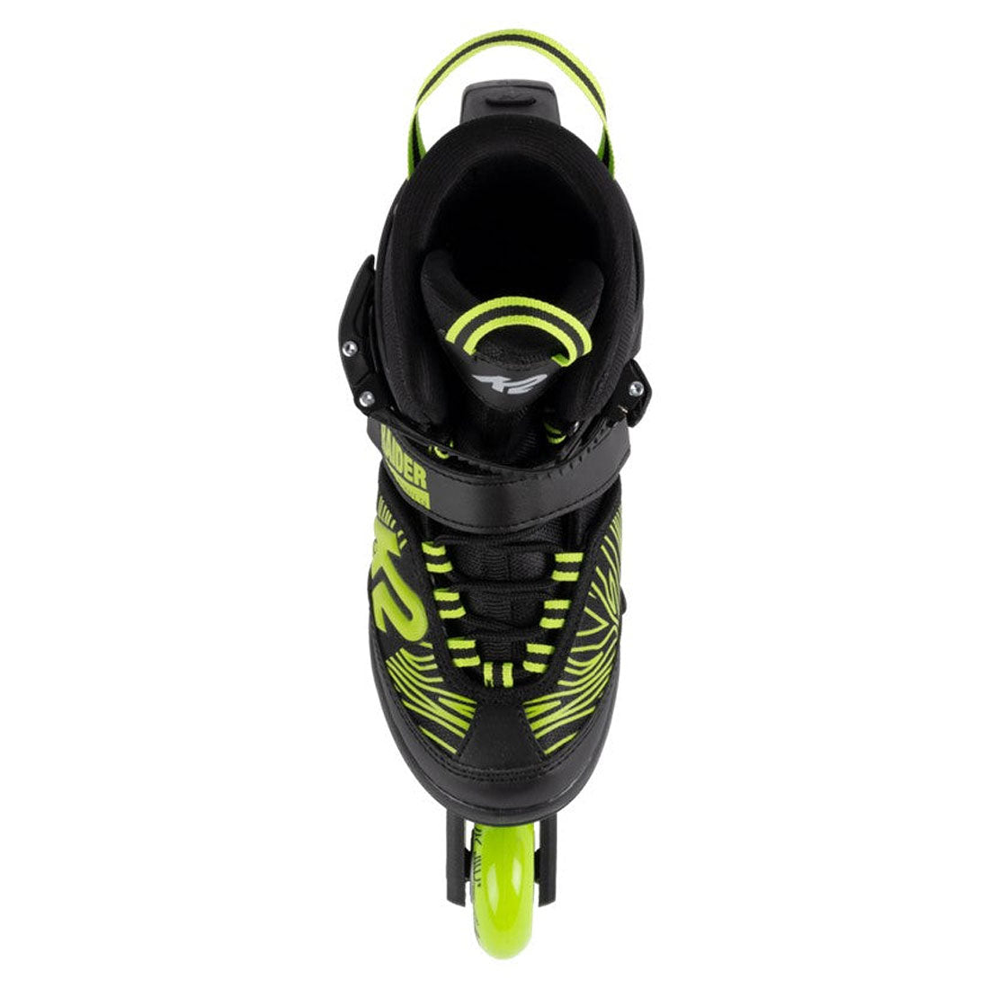 K2 Raider Black/Lime Ski Boots - High-Performance Skiing Boots for Men & Women - Perfect for Alpine Skiing, Freeride & Backcountry Adventures