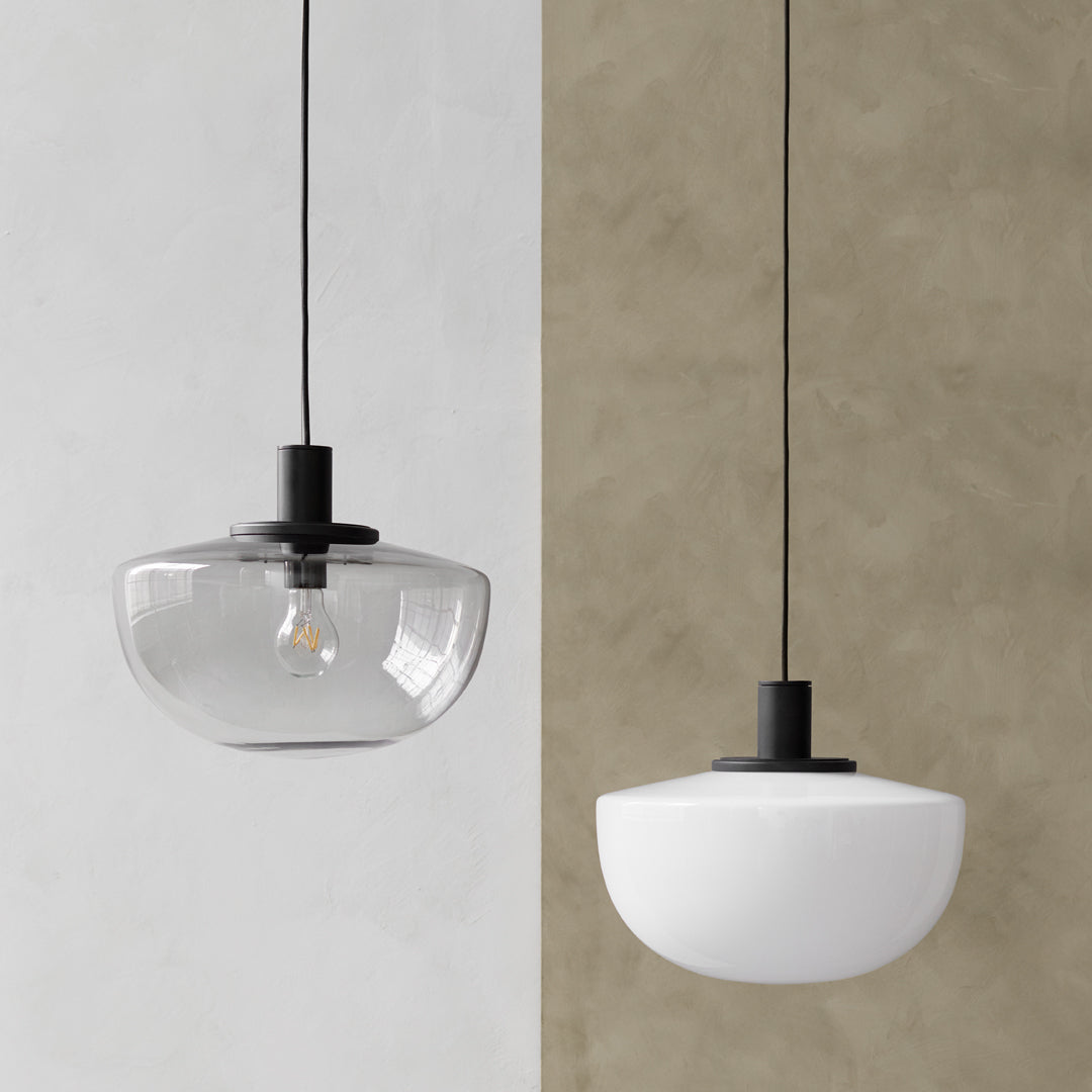 Norm Architects Bank Pendant Menu - Modern Scandinavian Hanging Light Fixture for Dining Room, Kitchen Island & Living Room Decor