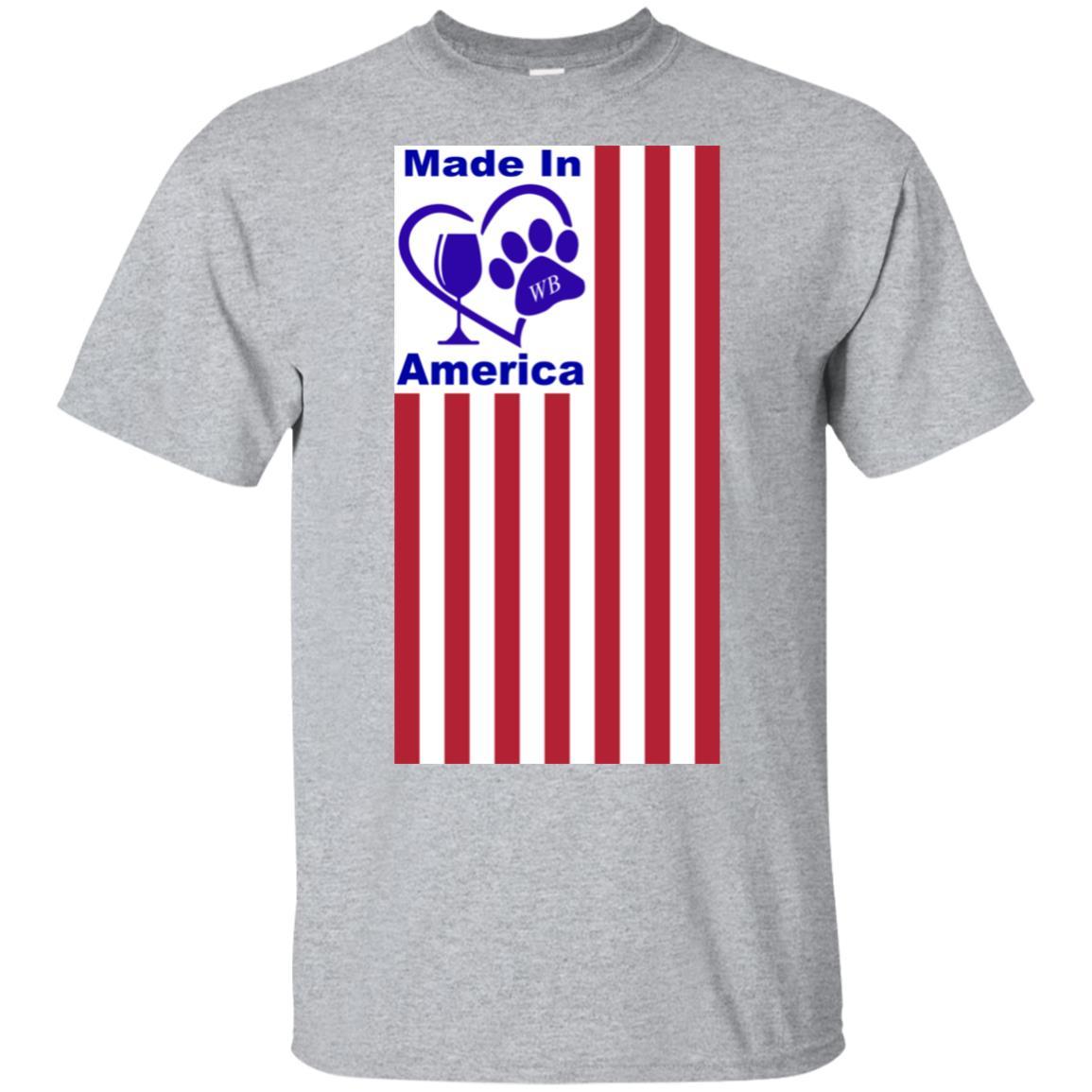 WineyBitches.Co Made in USA Premium 100% Cotton T-Shirt for Women - Comfortable Casual Wear for Outings, Parties & Everyday Fashion