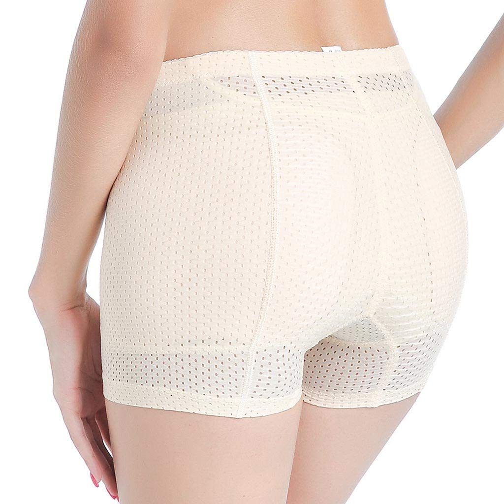 Sexy Butt Lifting Shapewear for Women - Breathable High Waisted Panties with Fake Butt Pads, Plus Size Workout Underwear for Gym & Everyday Wear