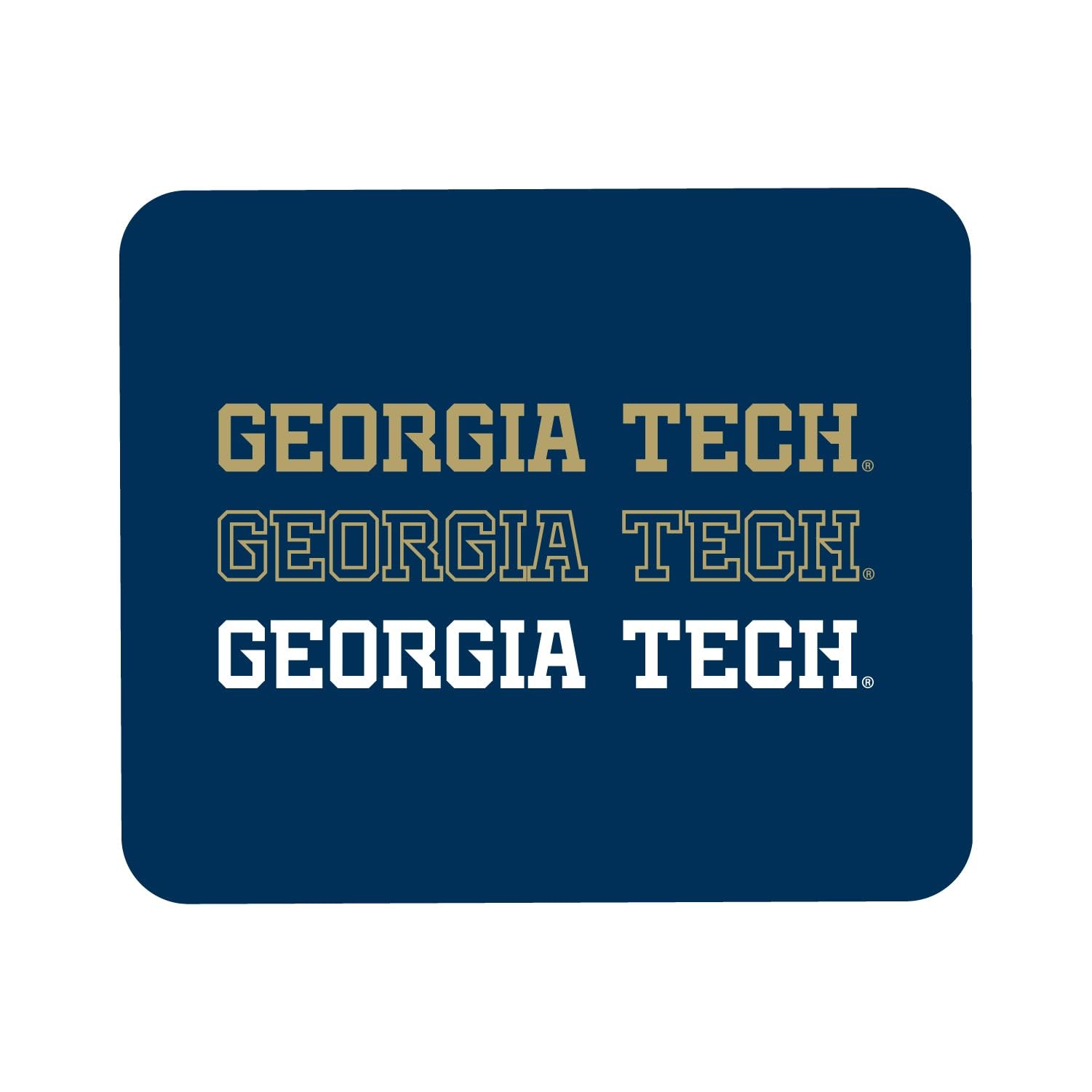 Georgia Institute of Technology Mouse Pad - Premium Fabric Gaming & Office Desk Mat for Computers, Laptops - Perfect for Students, Alumni & Fans - Dorm, Home & Office Use