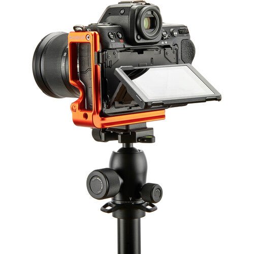 3 Legged Thing Zooey QD L Bracket for Nikon Z8 Camera (Copper) - Quick Release Plate for Tripod & Monopod, Perfect for Photography & Videography