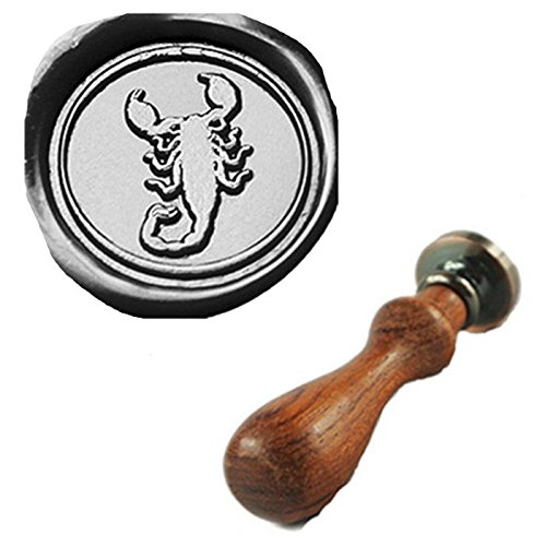 Vintage Scorpion Wax Seal Stamp Set for Wedding Invitations & Gifts