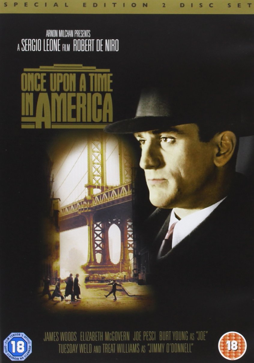 Once Upon A Time In America DVD (1984) - Classic Crime Drama Film by Sergio Leone | Perfect for Movie Nights & Gangster Film Collections