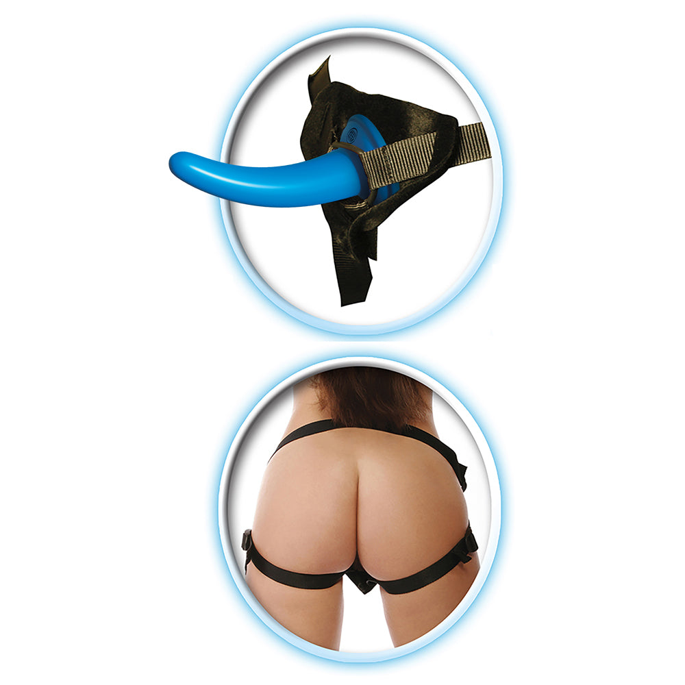 Fetish Fantasy Series Beginner's Strap-On Dildo & Harness Set for Men - Perfect for Couples Play and Role Reversal Scenes
