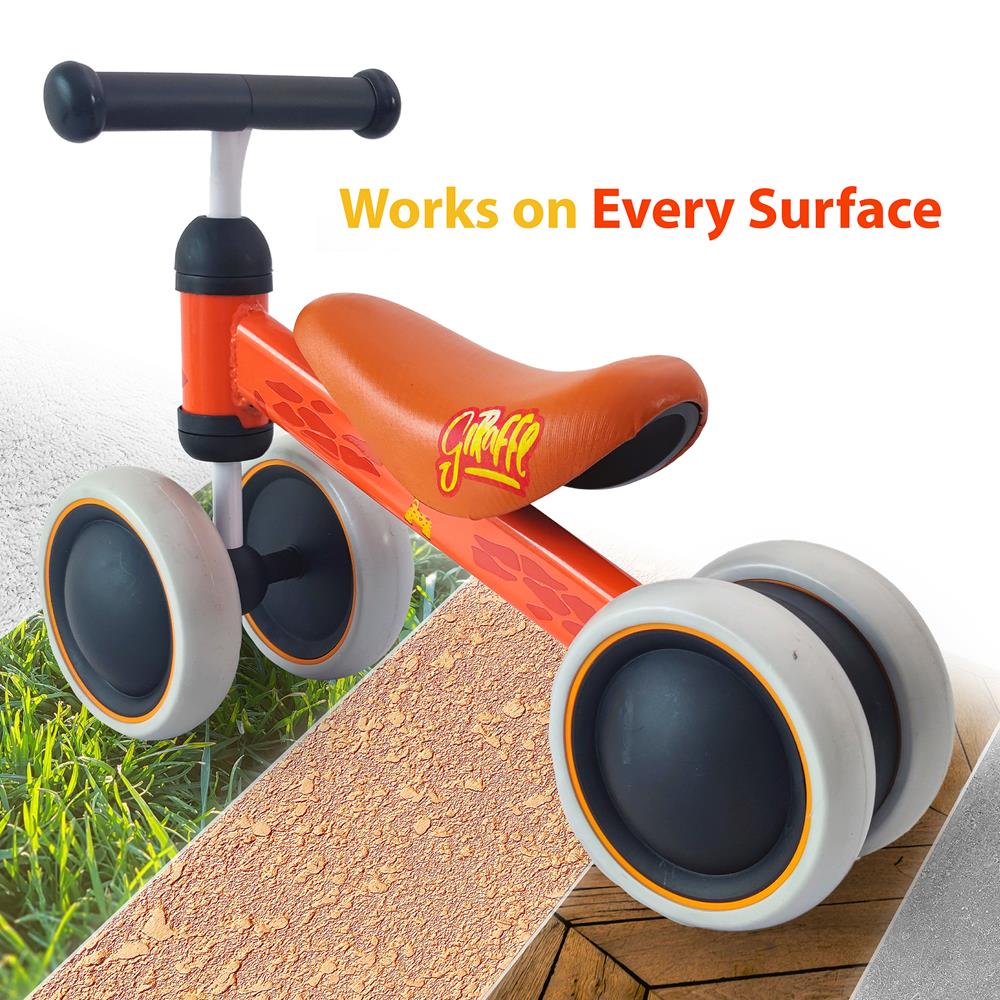 Best Baby Balance Bike for Toddlers - Lightweight, Adjustable Seat, No Pedals - Perfect for Early Learning & Indoor/Outdoor Play
