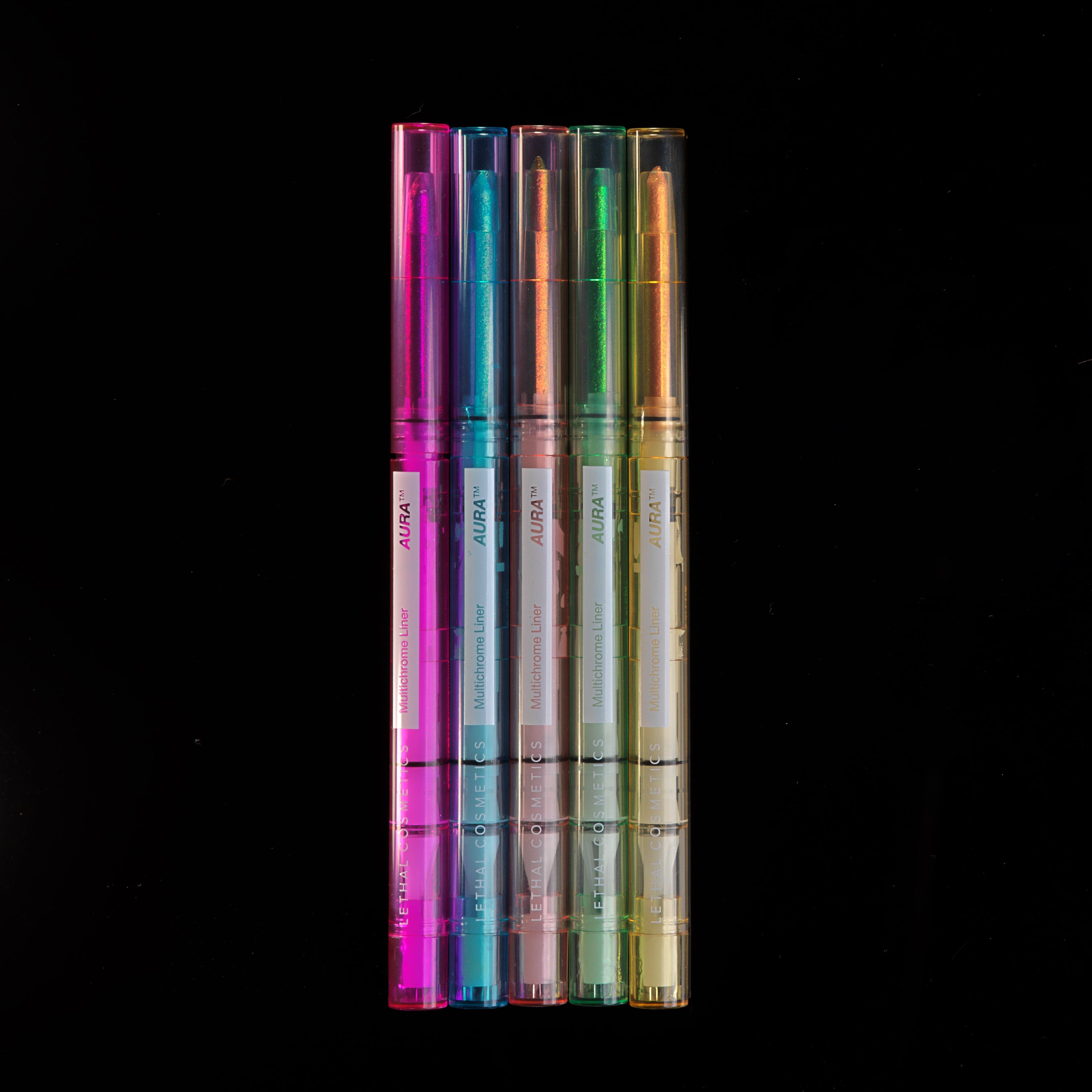 Aura Multichrome Eyeliner - Long Lasting Waterproof Liquid Liner with Shimmer & Color Shift Effect for Dramatic Eye Makeup Looks | Perfect for Parties, Cosplay & Festival Makeup