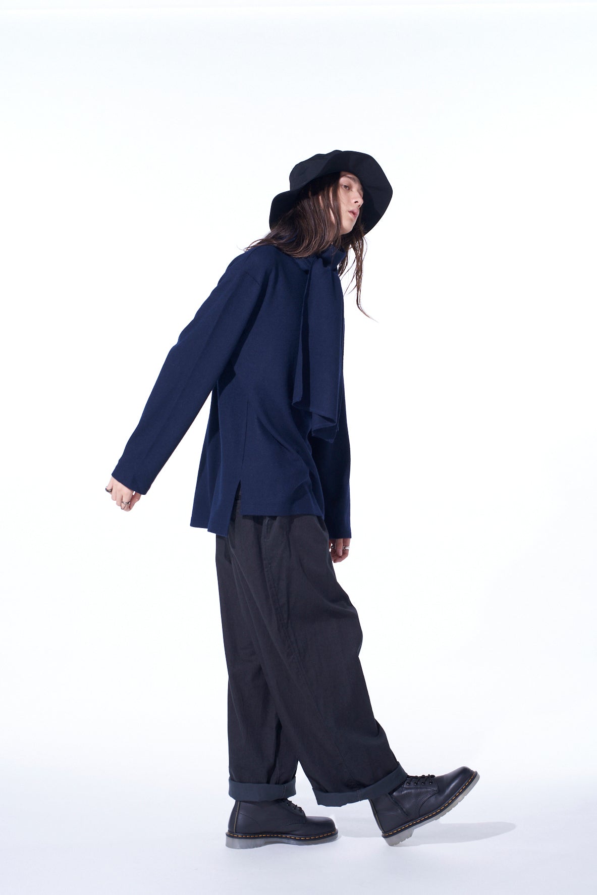 **Cotton Drill Drawstring Wide Leg Pants for Women - Comfortable Casual Lounge & Travel Pants**