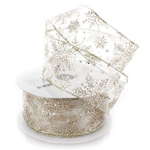 Ivory/Gold Sheer