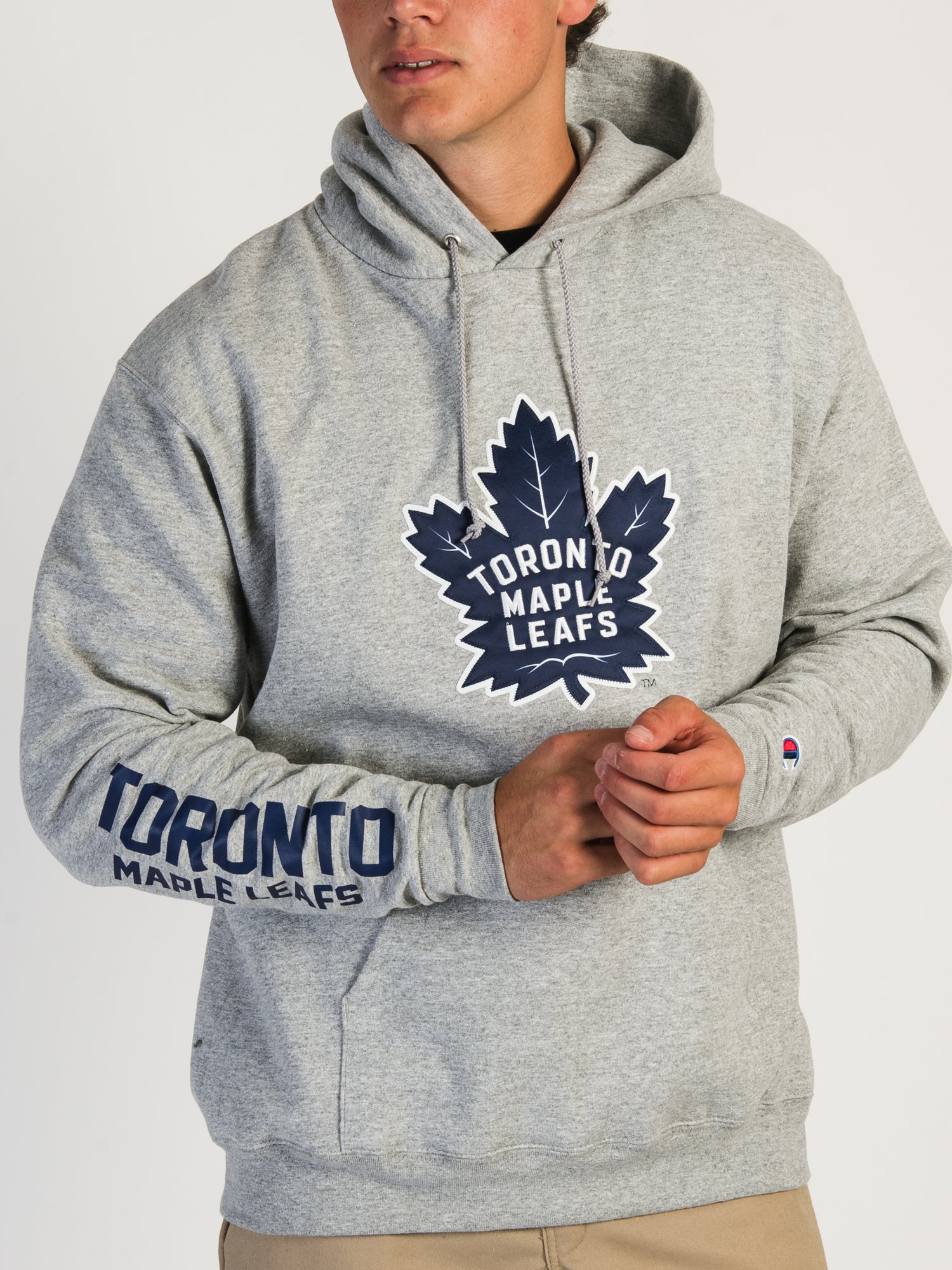 Champion NHL Toronto Maple Leafs Center Ice Pullover Hoodie - Men's & Women's Hockey Sweatshirt for Game Day & Casual Wear - Clearance Sale