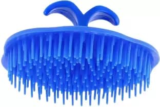 BOXO Silicone Scalp Massager Brush - Exfoliating Hair Scrubber for Dandruff Removal & Head Spa (1 Pack, Random Color) - Perfect for Shower, Salon & Home Hair Care Routine
