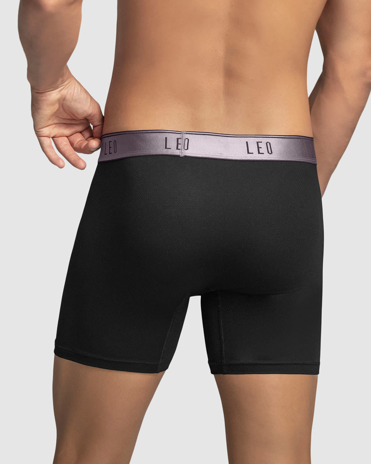 3 Pack Ultra Light Boxer Briefs for Men with Ergonomic Pouch - Breathable Comfort Underwear for Gym, Travel & Everyday Wear