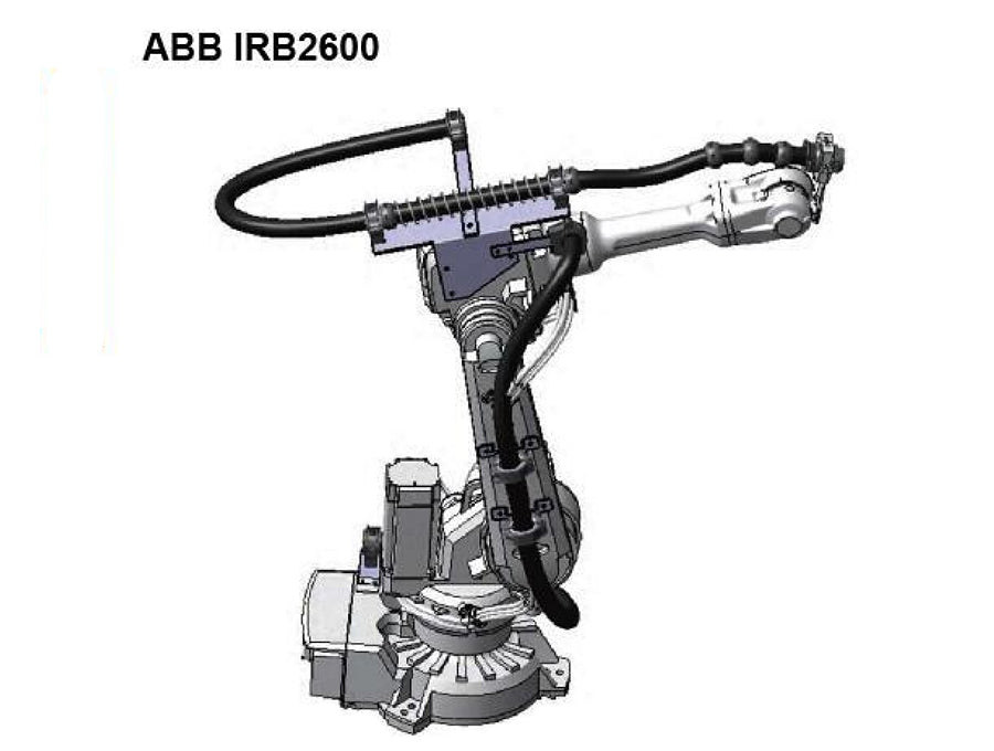 ABB IRB2600 Industrial Robot Cable Management Kit - Durable Wire Protectors & Organizers for Robotic Arms - Perfect for Assembly Lines & Automated Manufacturing