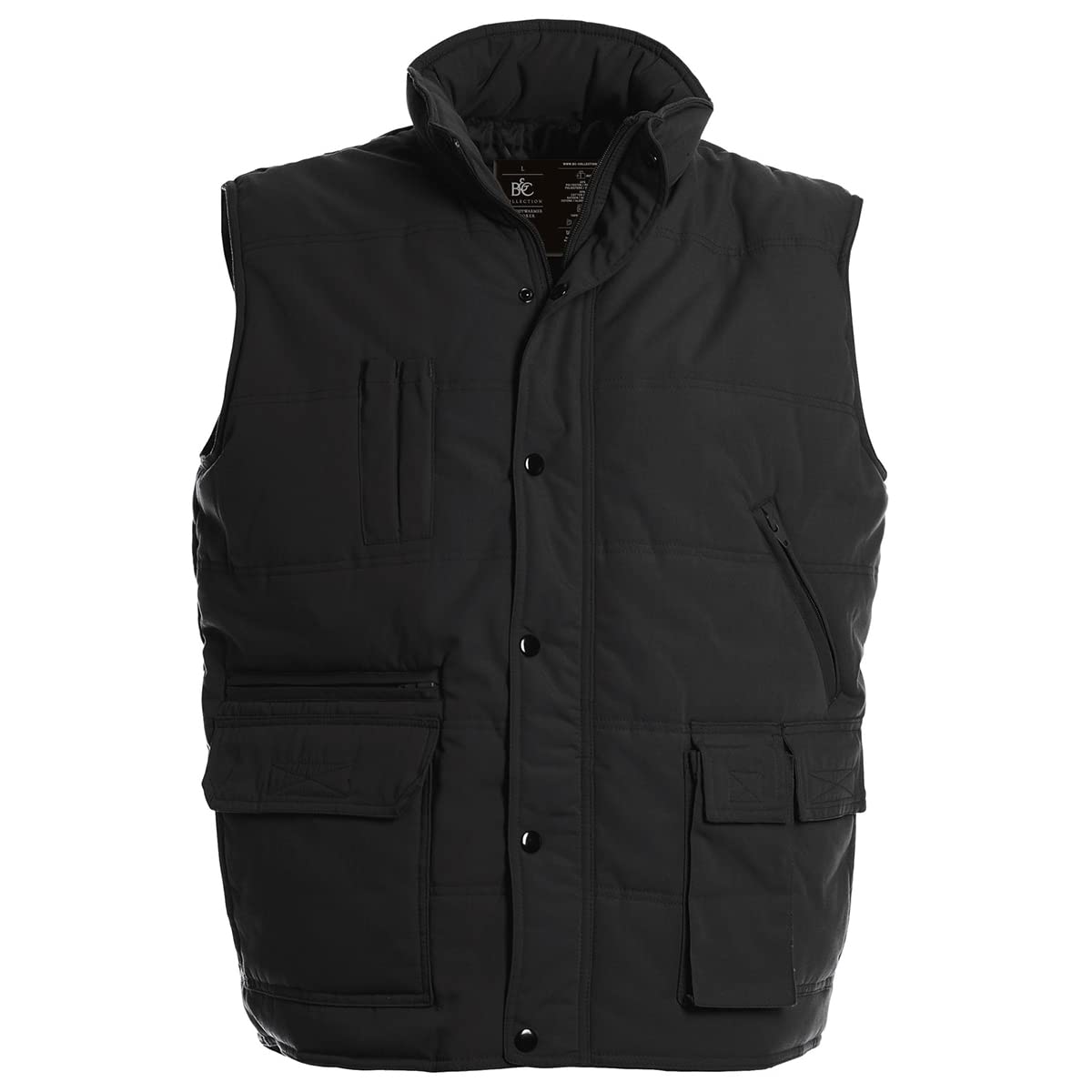 Men's Explorer Full Zip Waterproof Body Warmer Vest - Lightweight Insulated Gilet for Outdoor Hiking, Camping & Winter Sports