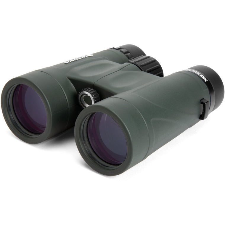 Nature DX 10x42 Binoculars - High Power Waterproof Binoculars for Bird Watching, Hunting & Outdoor Adventures - HD Optics with Multi-Coated Lenses & Tripod Adapter
