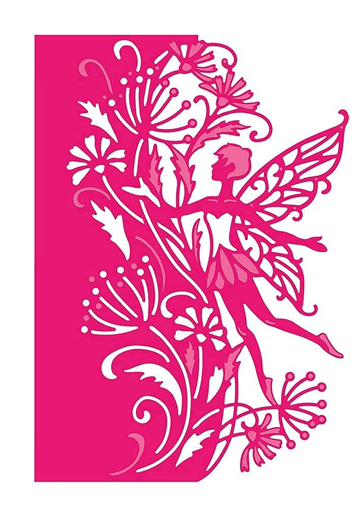 Spring Fairy Metal Cutting Dies for DIY Scrapbooking, Photo Albums & Card Making - Embossing Paper Craft Stencils, Slimline Die-Cuts, Decorative Mold Box Stamps (Perfect for Memory Books, Greeting Cards & Home Decor Crafts)