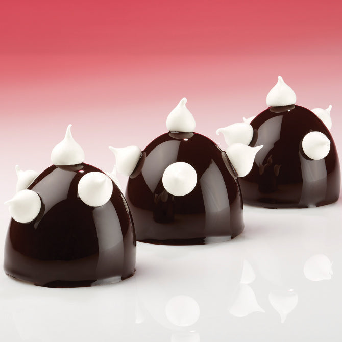Pavoflex Silicone Dome Mold - 35 Different Shapes for Baking, Chocolate, Ice Cubes & DIY Crafts - Perfect for Cupcakes, Candles, Soap Making & Home Decor