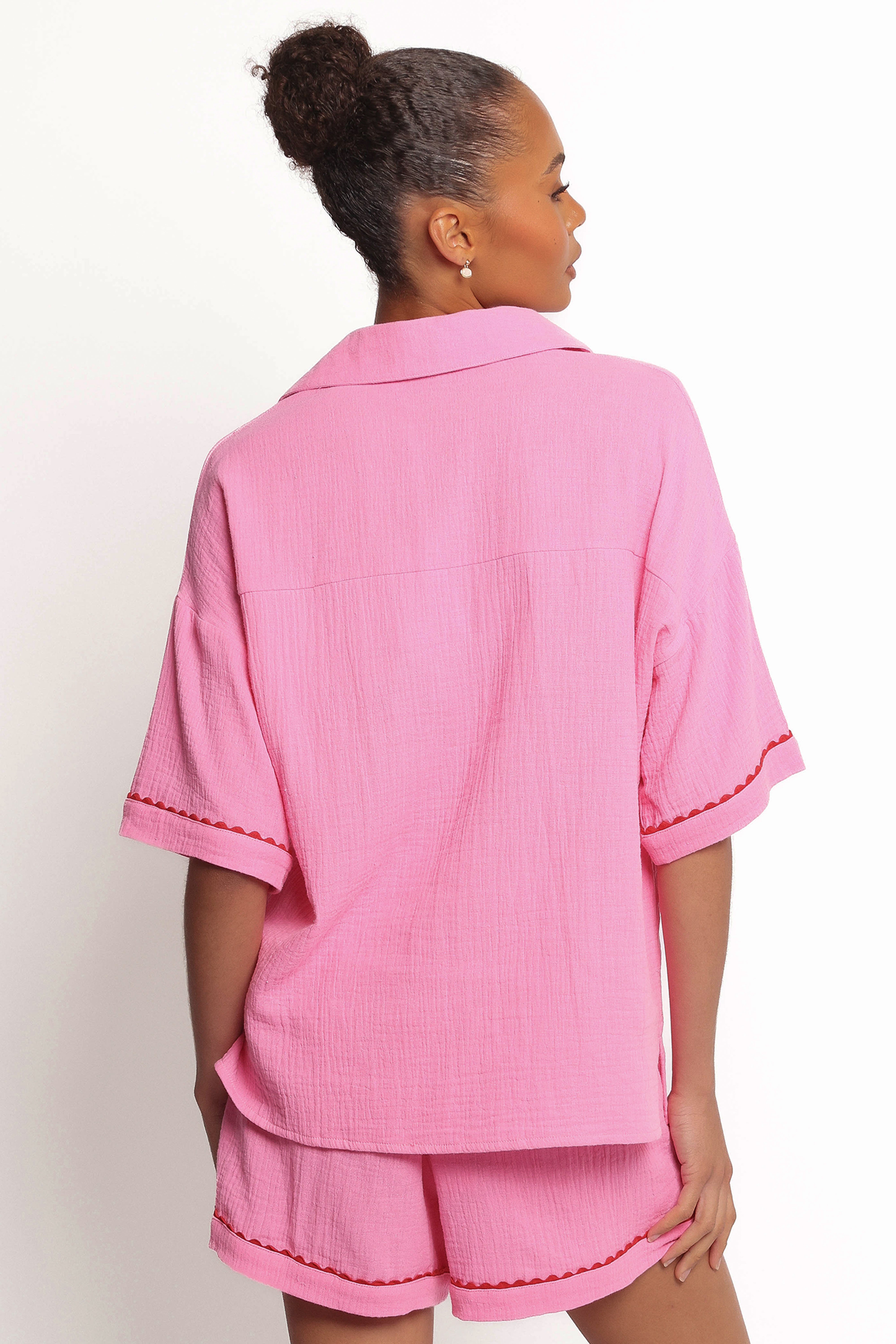 Women's Catalina Shorts in Pink - Comfortable Casual Summer Shorts for Beach, Travel, and Everyday Wear