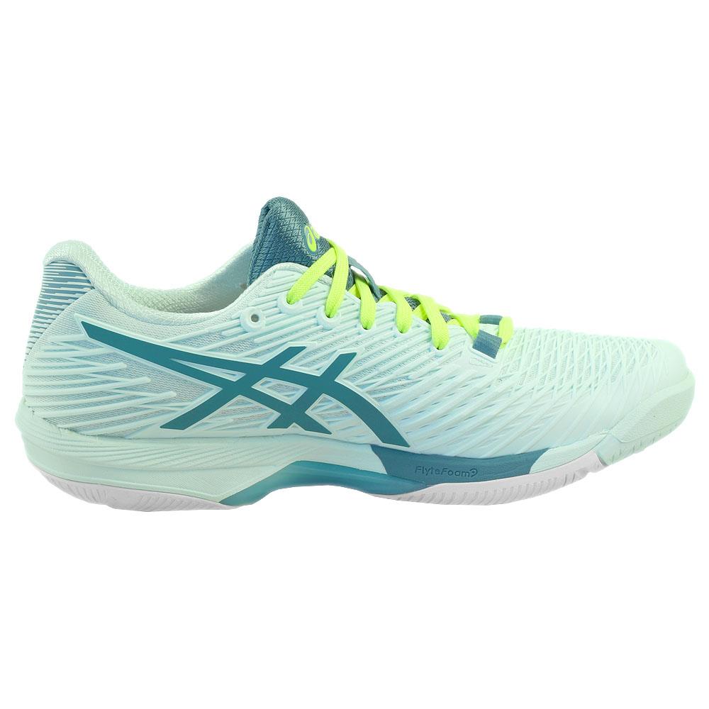 ASICS Women's Solution Speed FF 2 Tennis Shoes - Lightweight Performance Court Shoes for Women in Soothing Sea/Gris Blue | Perfect for Competitive Matches & Training Sessions