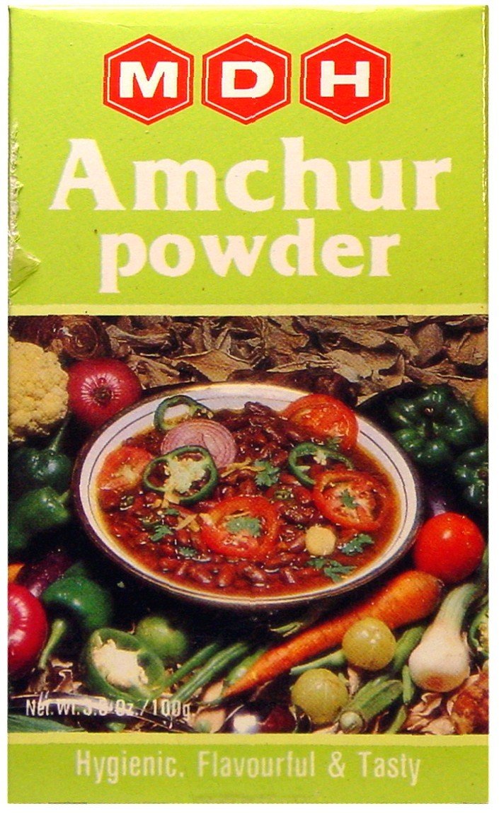 MDH Amchur Powder (3.5 oz) - Pack of 2 | Dried Mango Powder for Indian Cooking, Chutneys & Marinades | Perfect for Vegan, Gluten-Free & Ayurvedic Recipes