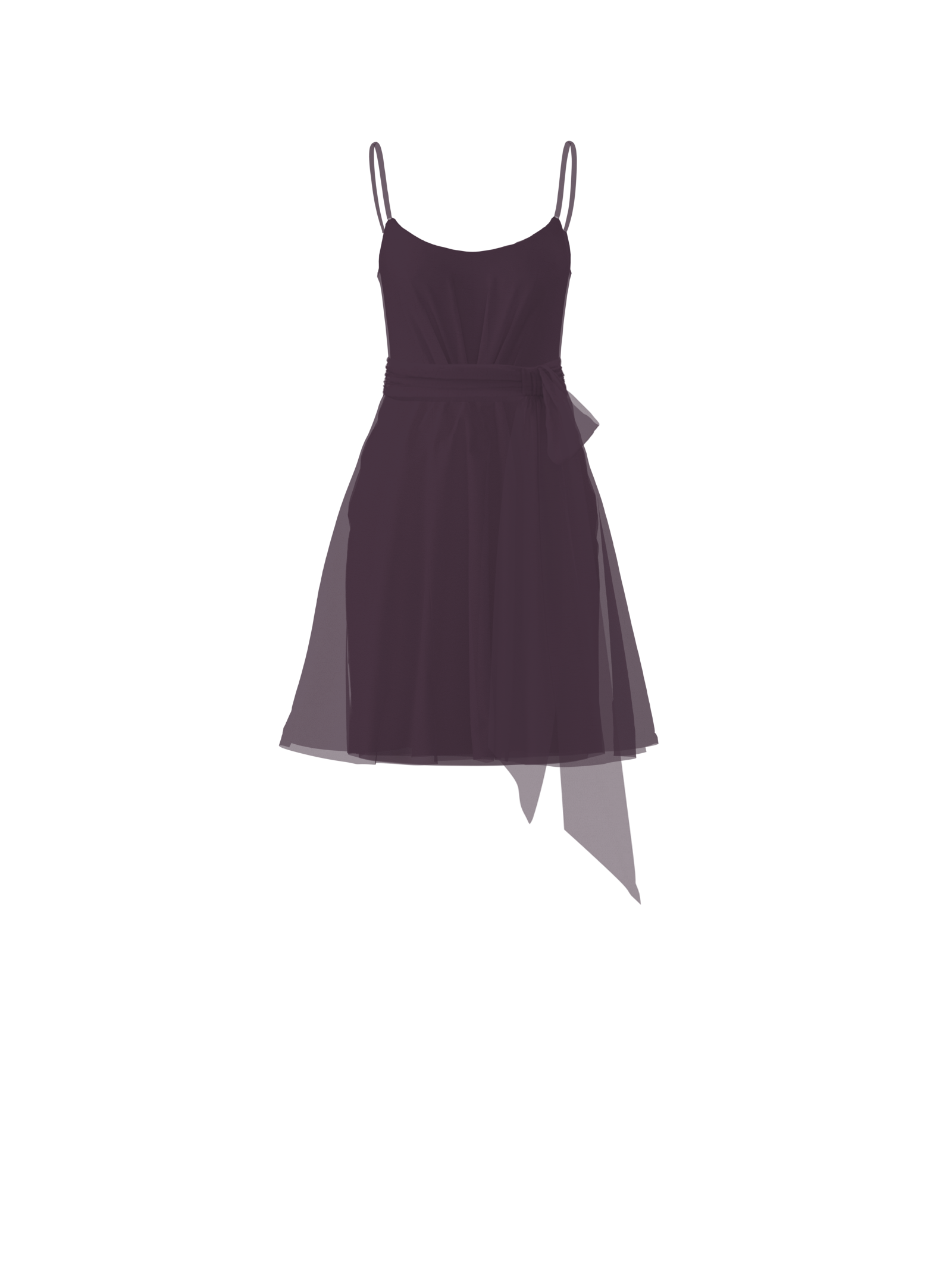 Campbell Bodice & Carla Skirt Set with Sash Belt in Plum - Perfect for Vintage-Inspired Outfits and Special Occasions