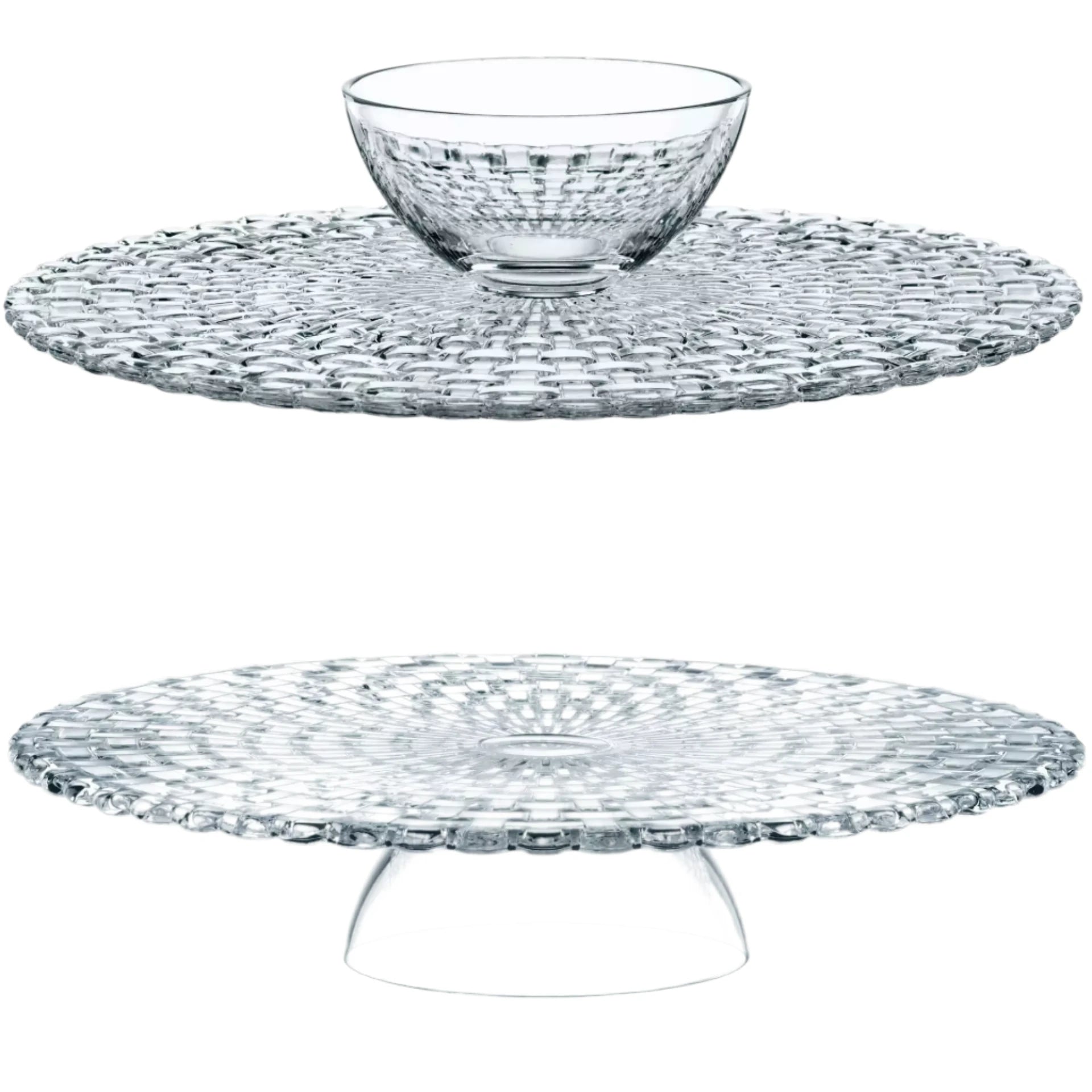 Bossa Nova Chip and Dip Set - Elegant Serving Platter for Parties, Entertaining & Home Decor | Perfect for Nachos, Salsa, Dips & Appetizers