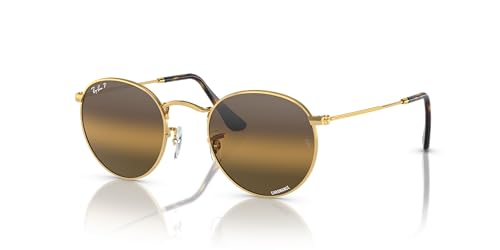 Gold/Clear Gradient Dark Brown Polarized